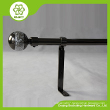 fashion metal curtain rod , iron curtain rod ,ball curtain finial